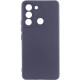 Чехол Silicone Cover Lakshmi Full Camera (AAA) для TECNO Spark 8C Серый / Dark Gray - фото