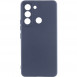 Чохол Silicone Cover Lakshmi Full Camera (AAA) для TECNO Spark 8C Темно-синій / Midnight blue