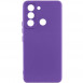 Чохол Silicone Cover Lakshmi Full Camera (AAA) для TECNO Spark 8C Фіолетовий / Amethyst