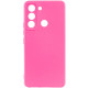 Чохол Silicone Cover Lakshmi Full Camera (AAA) для TECNO Pop 5 LTE Рожевий / Barbie pink - фото