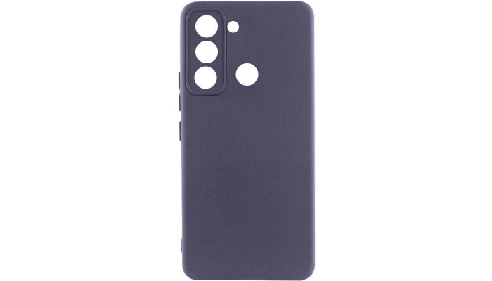 Чехол Silicone Cover Lakshmi Full Camera (AAA) для TECNO Pop 5 LTE Серый / Dark Gray - фото