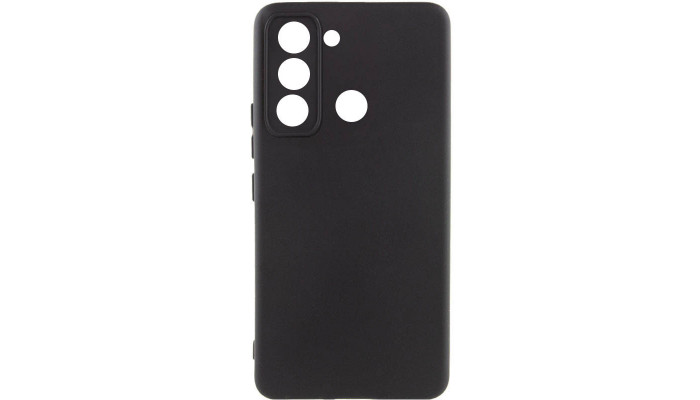 Чехол Silicone Cover Lakshmi Full Camera (AAA) для TECNO Pop 5 LTE Черный / Black - фото