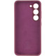 Чохол Silicone Cover Lakshmi Full Camera (AAA) для Samsung Galaxy S23 Бордовий / Plum - фото