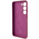 Чохол Silicone Cover Lakshmi Full Camera (AAA) для Samsung Galaxy S23 Бордовий / Plum - фото