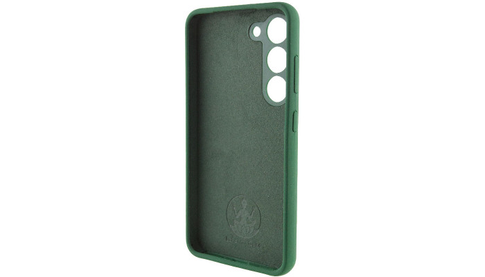 Чохол Silicone Cover Lakshmi Full Camera (AAA) для Samsung Galaxy S23 Зелений / Cyprus Green - фото