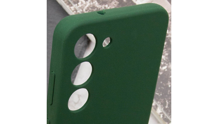 Чохол Silicone Cover Lakshmi Full Camera (AAA) для Samsung Galaxy S23 Зелений / Cyprus Green - фото