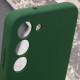 Чохол Silicone Cover Lakshmi Full Camera (AAA) для Samsung Galaxy S23 Зелений / Cyprus Green - фото