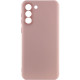 Чохол Silicone Cover Lakshmi Full Camera (AAA) для Samsung Galaxy S23 Рожевий / Pink Sand - фото