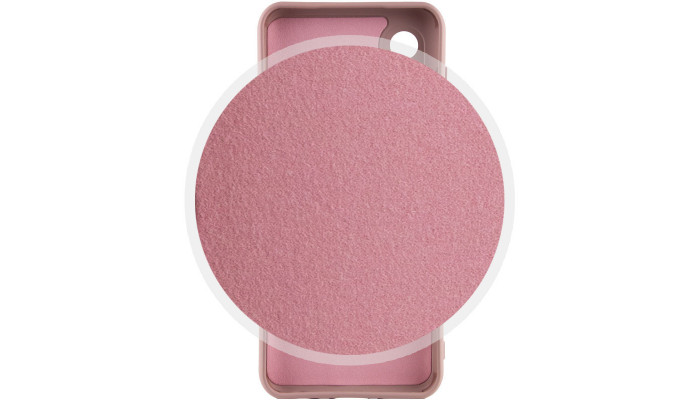 Чехол Silicone Cover Lakshmi Full Camera (AAA) для Samsung Galaxy S23 Розовый / Pink Sand - фото