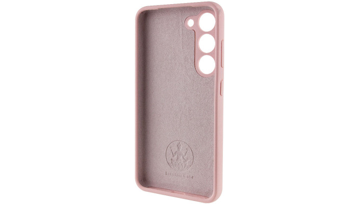 Чохол Silicone Cover Lakshmi Full Camera (AAA) для Samsung Galaxy S23 Рожевий / Pink Sand - фото