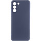 Чехол Silicone Cover Lakshmi Full Camera (AAA) для Samsung Galaxy S23 Темно-синий / Midnight blue - фото