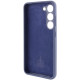 Чехол Silicone Cover Lakshmi Full Camera (AAA) для Samsung Galaxy S23 Темно-синий / Midnight blue - фото