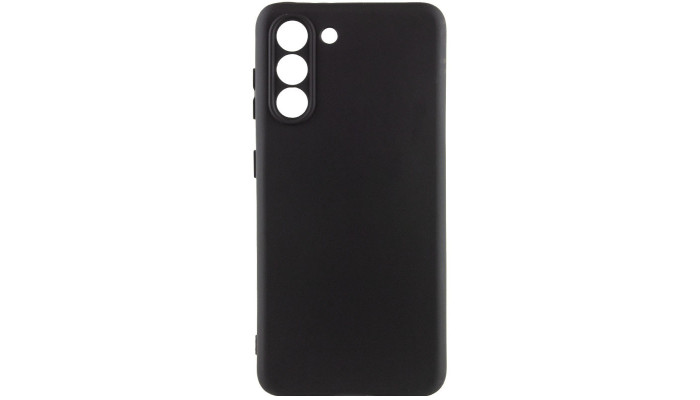 Чехол Silicone Cover Lakshmi Full Camera (AAA) для Samsung Galaxy S23 Черный / Black - фото