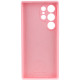 Чехол Silicone Cover Lakshmi Full Camera (AAA) для Samsung Galaxy S23 Ultra Розовый / Light pink - фото