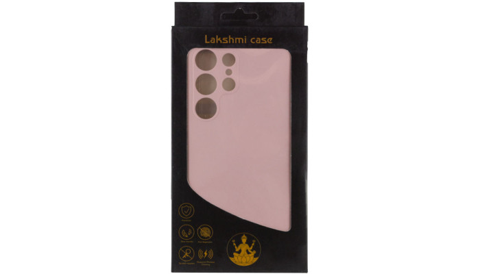 Чехол Silicone Cover Lakshmi Full Camera (AAA) для Samsung Galaxy S23 Ultra Розовый / Pink Sand - фото