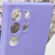 Чехол Silicone Cover Lakshmi Full Camera (AAA) для Samsung Galaxy S23 Ultra Сиреневый / Dasheen - фото