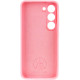 Чехол Silicone Cover Lakshmi Full Camera (AAA) для Samsung Galaxy S23+ Розовый / Light pink - фото