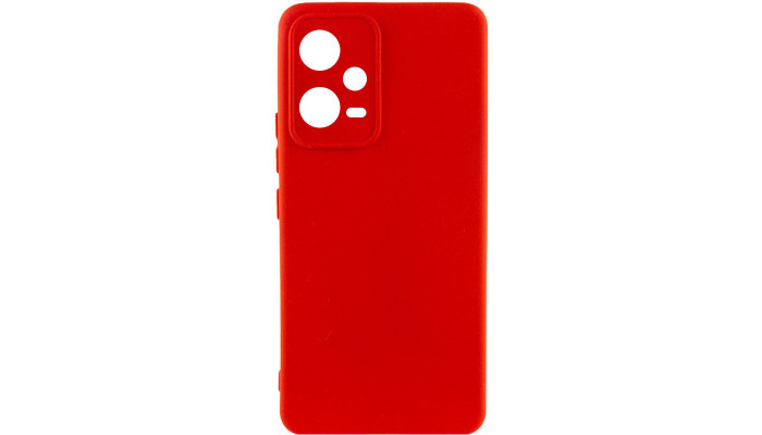 Чохол Silicone Cover Lakshmi Full Camera (AAA) для Xiaomi Poco X5 5G / Redmi Note 12 5G Червоний / Red - фото