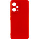 Чехол Silicone Cover Lakshmi Full Camera (AAA) для Xiaomi Poco X5 5G / Redmi Note 12 5G Красный / Red - фото