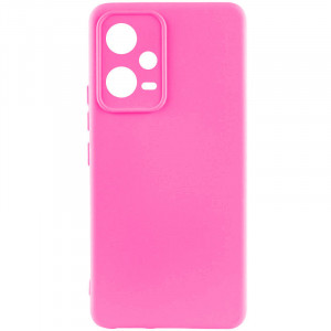 Чехол Silicone Cover Lakshmi Full Camera (AAA) для Xiaomi Poco X5 5G / Redmi Note 12 5G Розовый / Barbie pink