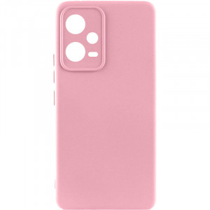 Чохол Silicone Cover Lakshmi Full Camera (AAA) для Xiaomi Poco X5 5G / Redmi Note 12 5G Рожевий / Light pink