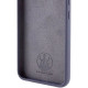 Чохол Silicone Cover Lakshmi Full Camera (AAA) для Xiaomi Poco X5 5G / Redmi Note 12 5G Сірий / Dark Gray - фото