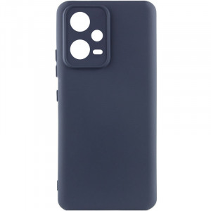 Чохол Silicone Cover Lakshmi Full Camera (AAA) для Xiaomi Poco X5 5G / Redmi Note 12 5G Темно-синій / Midnight blue