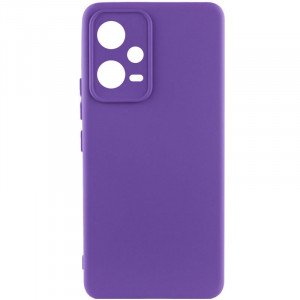 Чехол Silicone Cover Lakshmi Full Camera (AAA) для Xiaomi Poco X5 5G / Redmi Note 12 5G Фиолетовый / Amethyst