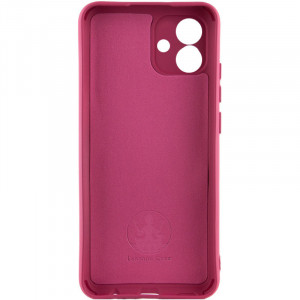 Чохол Silicone Cover Lakshmi Full Camera (AAA) для Samsung Galaxy A04e Бордовий / Plum