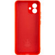 Чохол Silicone Cover Lakshmi Full Camera (AAA) для Samsung Galaxy A04e Червоний / Red - фото