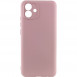 Чохол Silicone Cover Lakshmi Full Camera (AAA) для Samsung Galaxy A04e Рожевий / Pink Sand