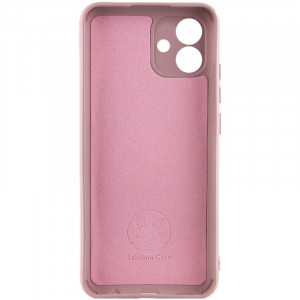 Чохол Silicone Cover Lakshmi Full Camera (AAA) для Samsung Galaxy A04e Рожевий / Pink Sand