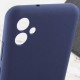 Чохол Silicone Cover Lakshmi Full Camera (AAA) для Samsung Galaxy A04e Темно-синій / Midnight blue - фото