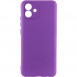 Чохол Silicone Cover Lakshmi Full Camera (AAA) для Samsung Galaxy A04e Фіолетовий / Amethyst
