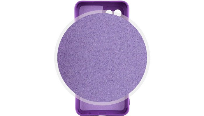 Чохол Silicone Cover Lakshmi Full Camera (AAA) для Samsung Galaxy A04e Фіолетовий / Amethyst - фото
