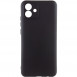 Чохол Silicone Cover Lakshmi Full Camera (AAA) для Samsung Galaxy A04e Чорний / Black