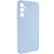 Чехол Silicone Cover Lakshmi Full Camera (AAA) для Samsung Galaxy A34 5G Голубой / Sweet Blue - фото