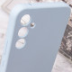 Чохол Silicone Cover Lakshmi Full Camera (AAA) для Samsung Galaxy A34 5G Блакитний / Sweet Blue - фото