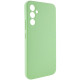 Чехол Silicone Cover Lakshmi Full Camera (AAA) для Samsung Galaxy A34 5G Мятный / Mint - фото