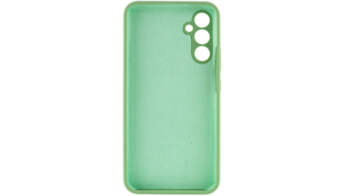 Чехол Silicone Cover Lakshmi Full Camera (AAA) для Samsung Galaxy A34 5G Мятный / Mint - фото