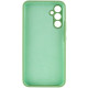 Чохол Silicone Cover Lakshmi Full Camera (AAA) для Samsung Galaxy A34 5G М'ятний / Mint - фото