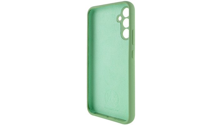 Чохол Silicone Cover Lakshmi Full Camera (AAA) для Samsung Galaxy A34 5G М'ятний / Mint - фото