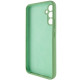 Чохол Silicone Cover Lakshmi Full Camera (AAA) для Samsung Galaxy A34 5G М'ятний / Mint - фото