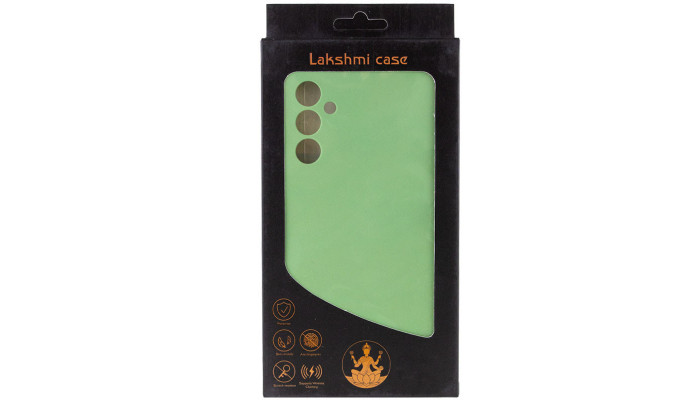 Чехол Silicone Cover Lakshmi Full Camera (AAA) для Samsung Galaxy A34 5G Мятный / Mint - фото