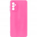 Чехол Silicone Cover Lakshmi Full Camera (AAA) для Samsung Galaxy A34 5G Розовый / Barbie pink