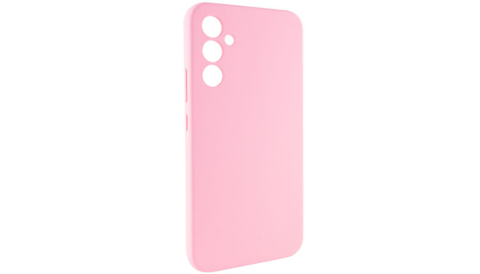 Чохол Silicone Cover Lakshmi Full Camera (AAA) для Samsung Galaxy A34 5G Рожевий / Light pink - фото