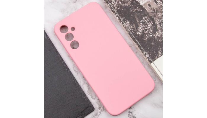 Чохол Silicone Cover Lakshmi Full Camera (AAA) для Samsung Galaxy A34 5G Рожевий / Light pink - фото