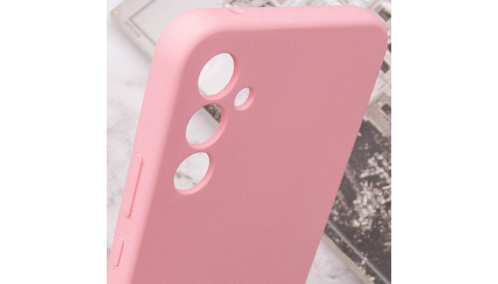 Чохол Silicone Cover Lakshmi Full Camera (AAA) для Samsung Galaxy A34 5G Рожевий / Light pink - фото