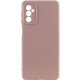 Чохол Silicone Cover Lakshmi Full Camera (AAA) для Samsung Galaxy A34 5G Рожевий / Pink Sand - фото