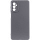 Чехол Silicone Cover Lakshmi Full Camera (AAA) для Samsung Galaxy A34 5G Серый / Dark Gray - фото